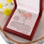 To My Beautiful Daughter - Ribbon Shaped Necklace Alluring Beauty Necklace