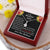 To My Beautiful Wife - I Am Here For You Always And Forever - Necklace Alluring Beauty Necklace