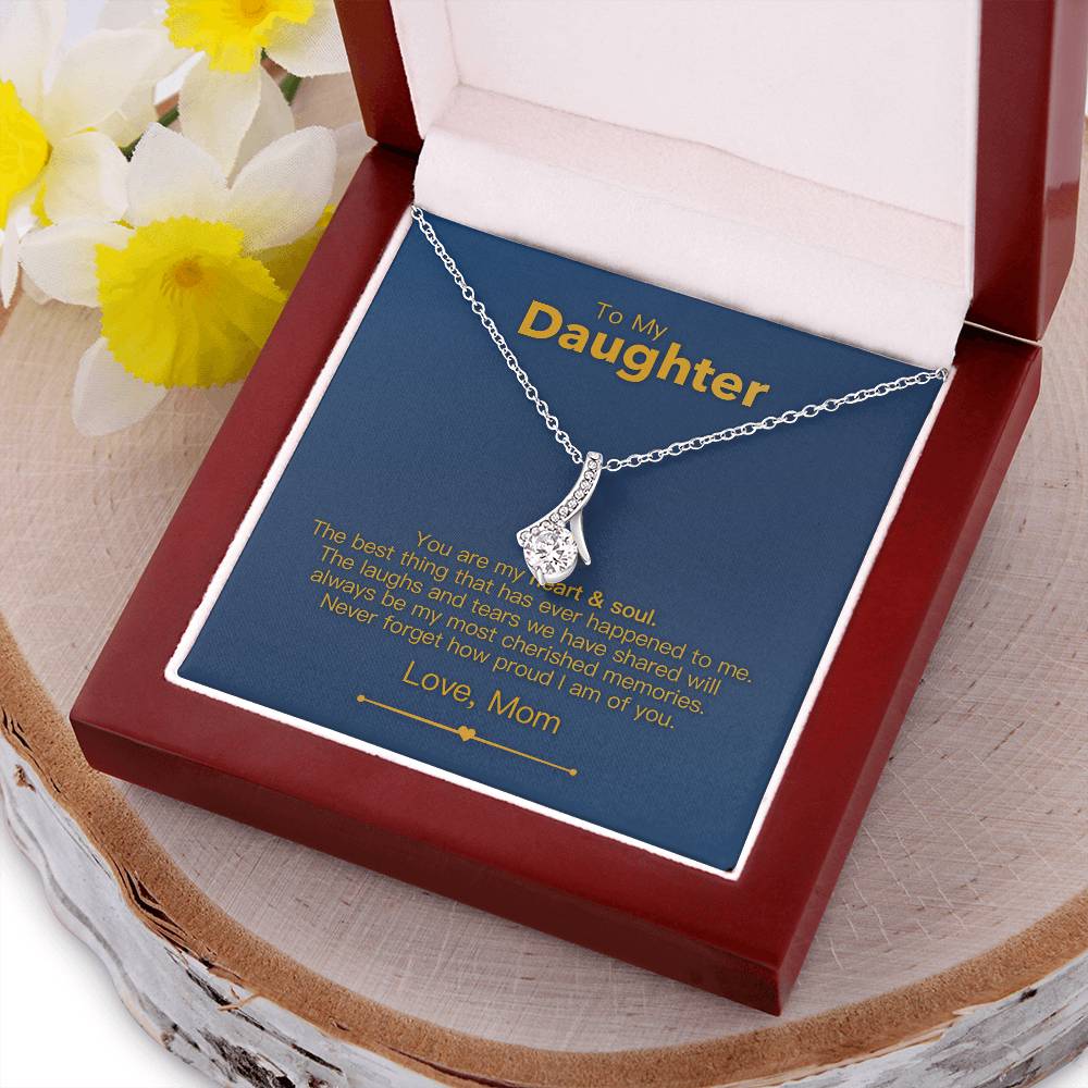 To My Daughter - Heart & Soul - Necklace 3 Alluring Beauty Necklace