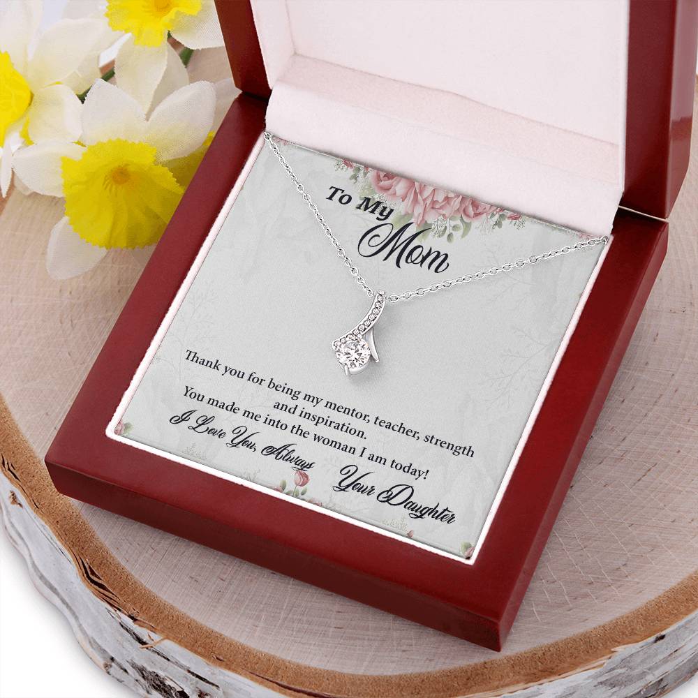 Roses To Mom From Daughter Beauty Necklace Alluring Beauty Necklace