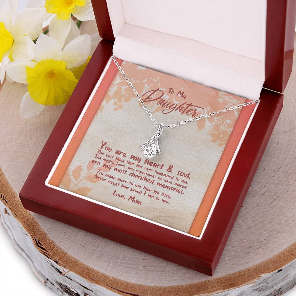 To My Daughter - Heart & Soul - Necklace 1 Alluring Beauty Necklace