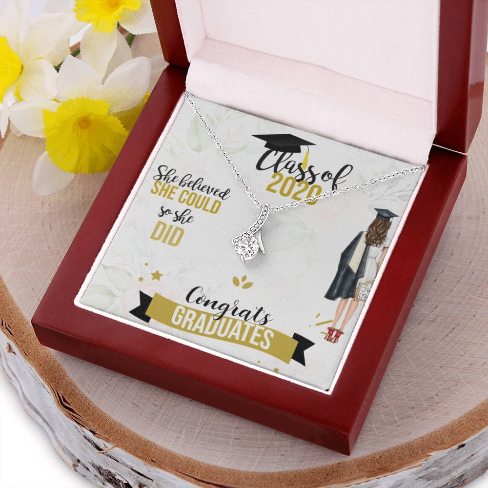 Quote Form Alluring Beauty Necklace