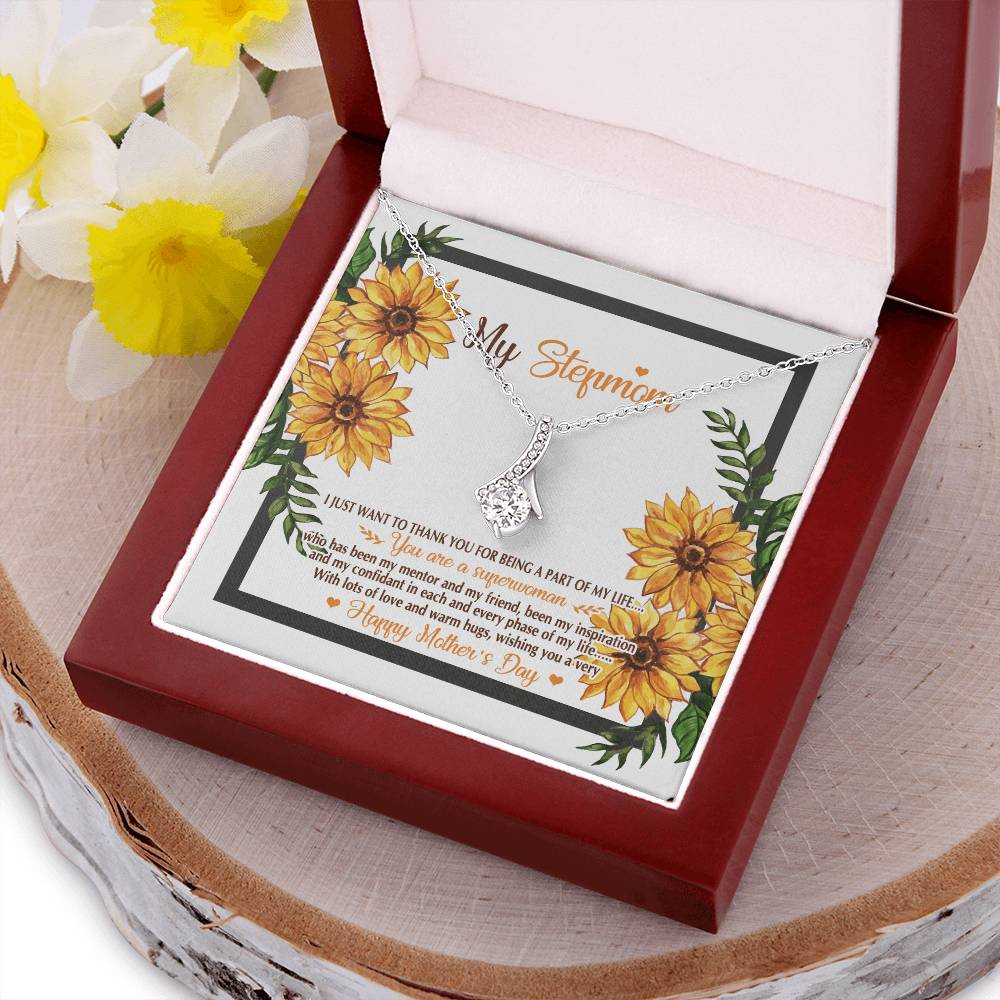 Stepmom A Part Of My Life D2434 Alluring Beauty Necklace