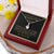 To A Beautiful Girl On Her Graduation Day -  Ribbon Necklace - Love Mom & Dad Alluring Beauty Necklace