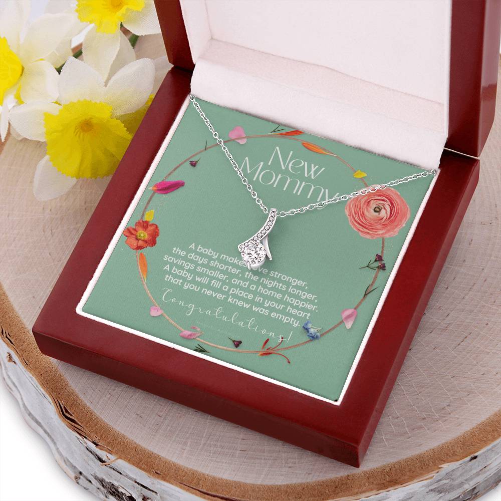 Mom To Be Necklace New Mom Necklace First Time Mom Necklace Pregnancy Gift New Mom Gift New Mommy Gift New Mom Gift Jewelry 1 Alluring Beauty Necklace