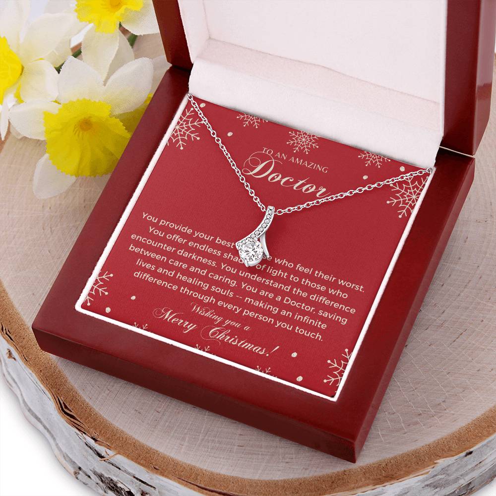 To An Amazing Doctor Alluring Beauty Necklace