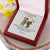 Roses Are Red Violets Are Blue - Valentine's Day Gift Alluring Beauty Necklace