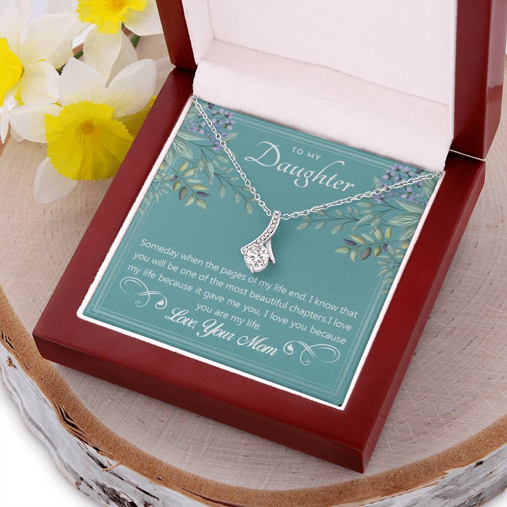 To My Daughter Alluring Beauty Necklace 7  Alluring Beauty Necklace