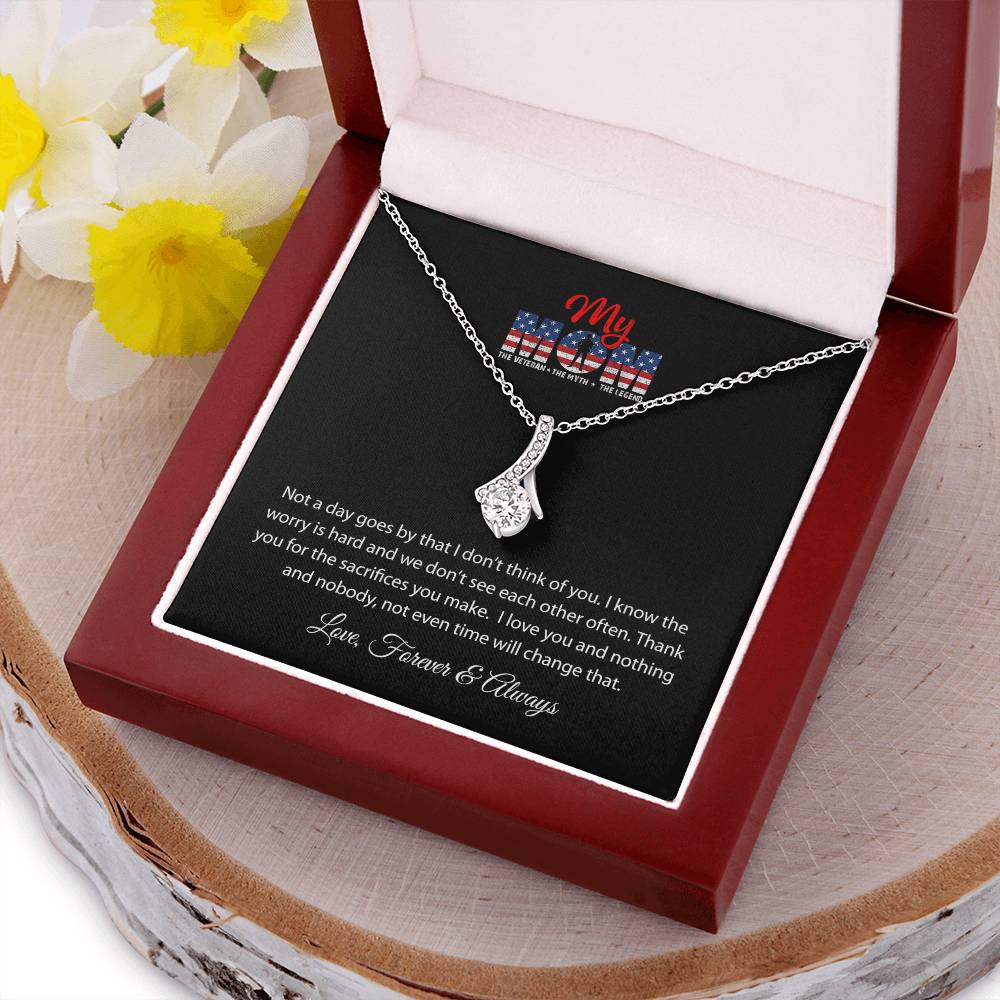 Mom The Veteran Necklace Alluring Beauty Necklace