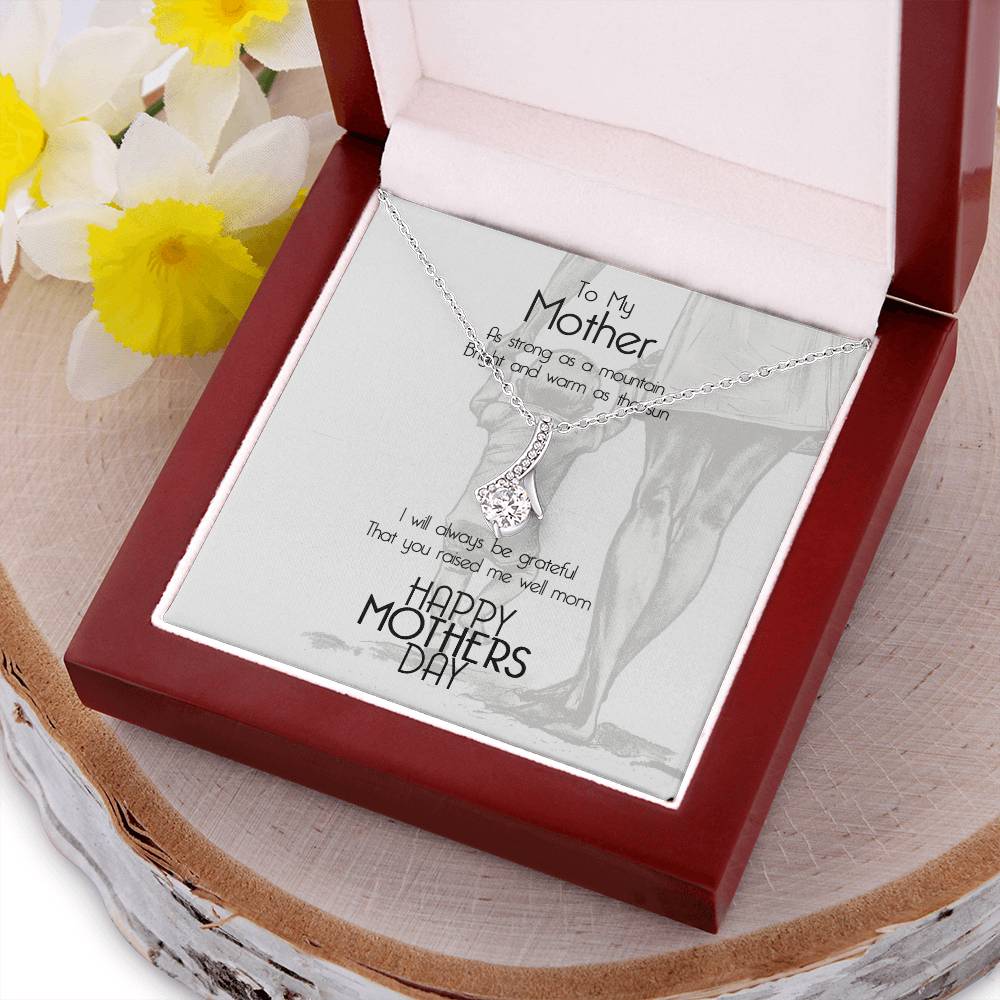 Raised Well Mothers Day Gift Necklace Alluring Beauty Necklace