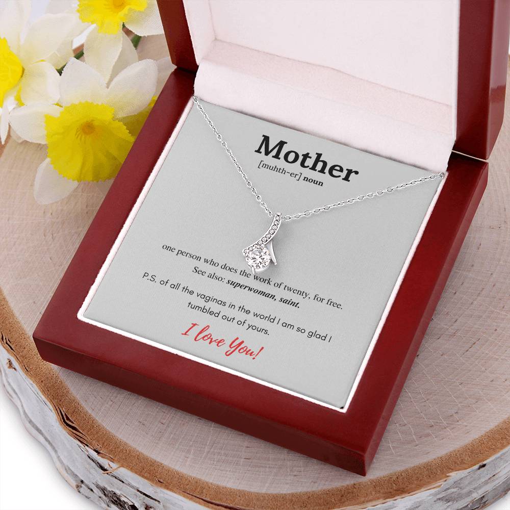 Supermother Necklace Alluring Beauty Necklace