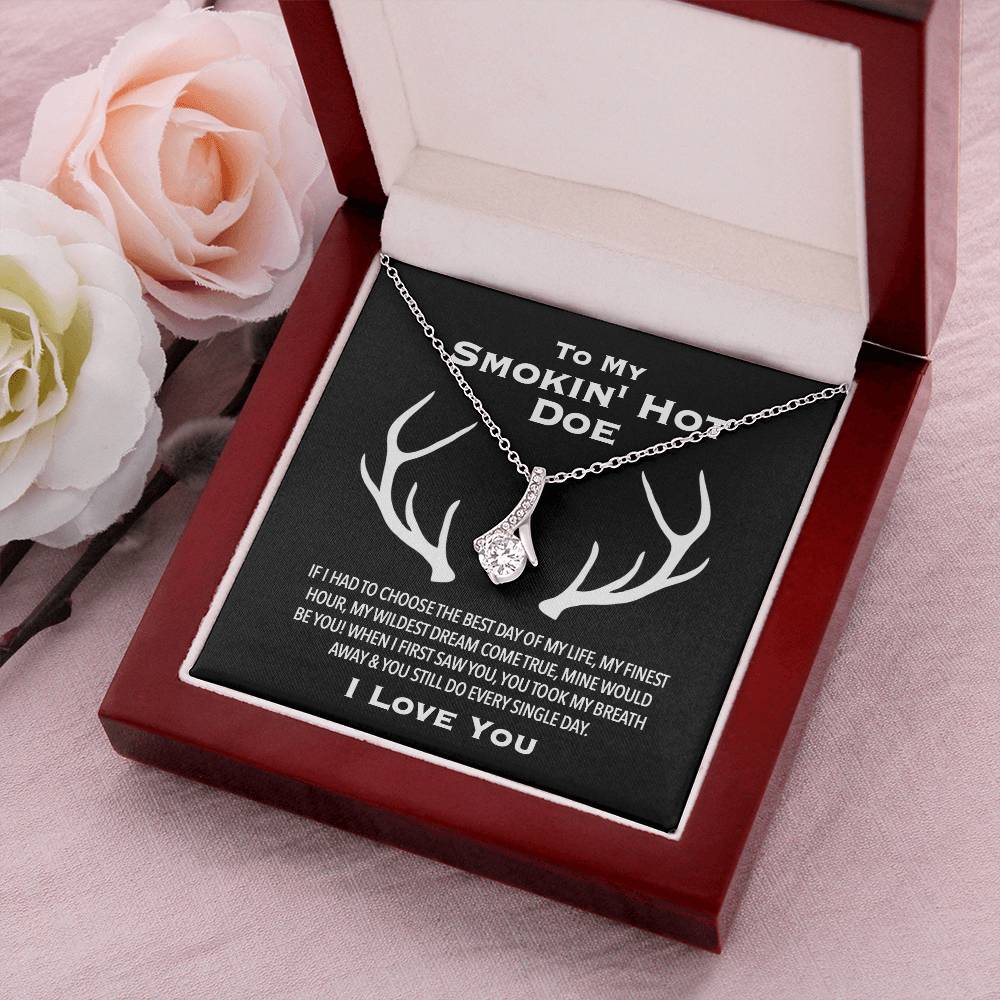 Smokin' Hot Doe Wildest Dream Come True Love Necklace Alluring Beauty Necklace