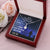 To My Daughter - Love You From Dad - Necklace Alluring Beauty Necklace
