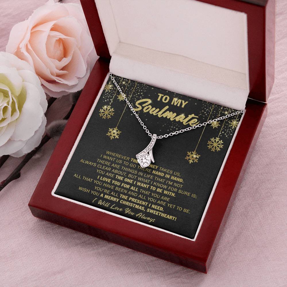 Gift For Your Soulmate Christmas - The Present - Alluring Alluring Beauty Necklace