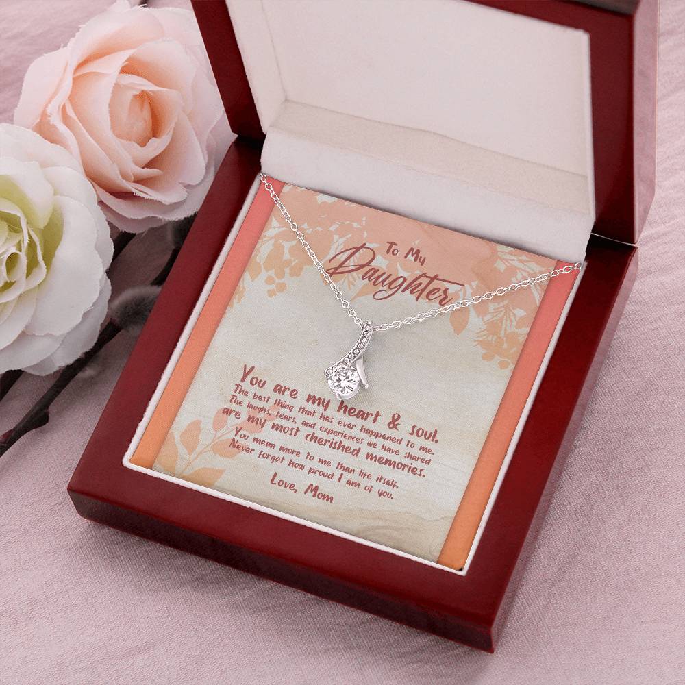 To My Daughter - Heart & Soul - Necklace 1 Alluring Beauty Necklace