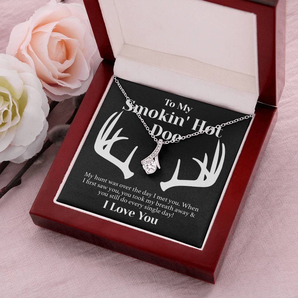 Smokin' Hot Doe Hunt Is Over Necklace 4 Alluring Beauty Necklace