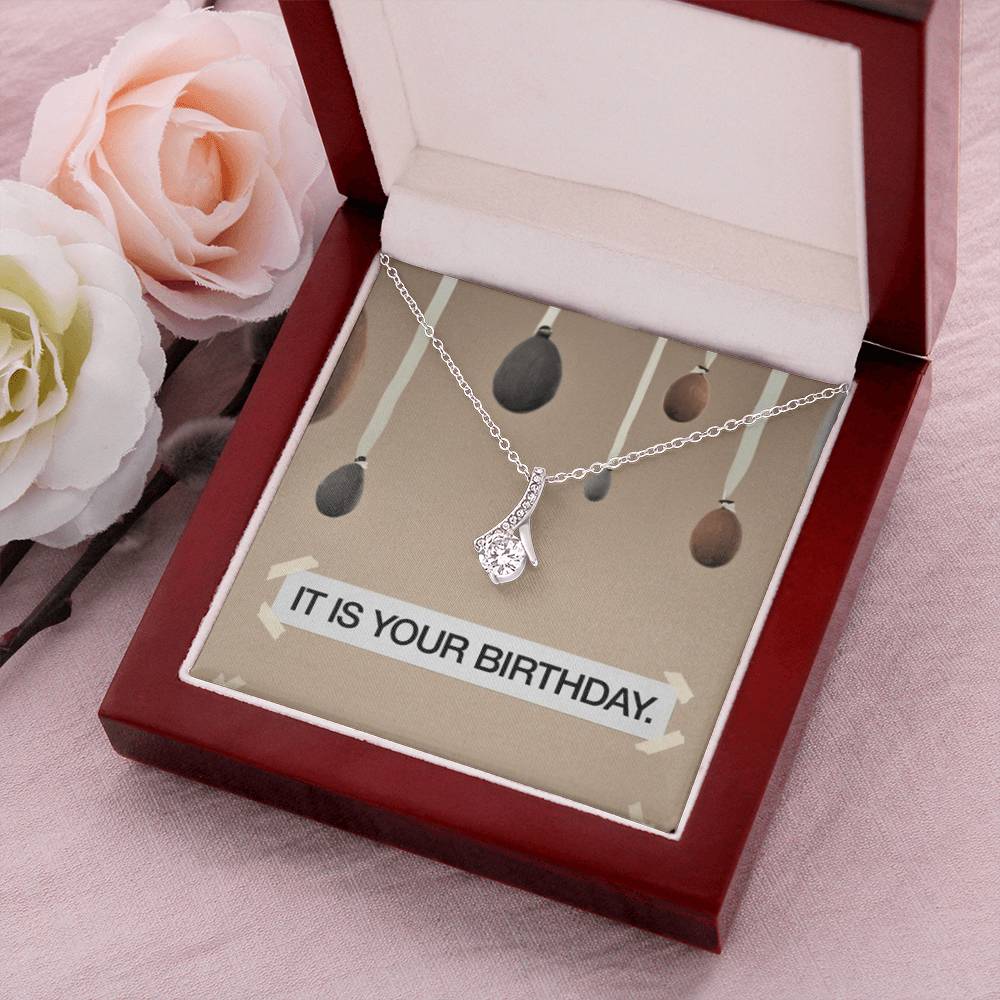 The Office It Is Your Birthday - Ribbon Necklace Alluring Beauty Necklace