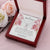 To My Best Friend Wedding Gift Alluring Beauty Necklace
