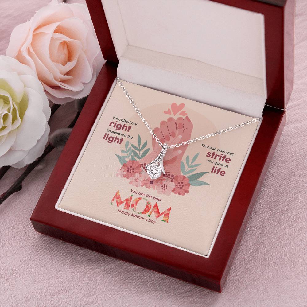 Mom Raised Me Right! Alluring Necklace Alluring Beauty Necklace