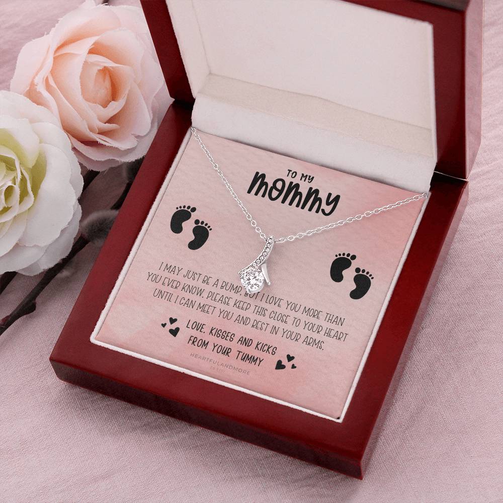 Mom To Be Necklace New Mom Necklace First Time Mom Necklace Pregnancy Gift New Mom Gift New Mommy Gift New Mom Gift Jewelry 2 Alluring Beauty Necklace