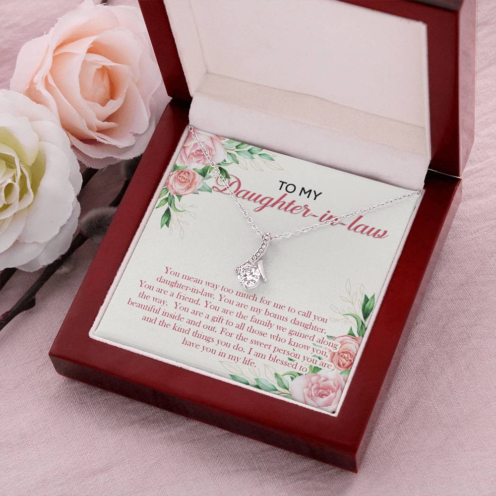 Alluring Beauty Necklace For Daughter-In-Law Alluring Beauty Necklace
