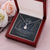 To My Wife - Thank You For Being My Soulmate Alluring Beauty Necklace