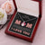Pink Daisies Mothers' Day Ribbon Necklace Alluring Beauty Necklace