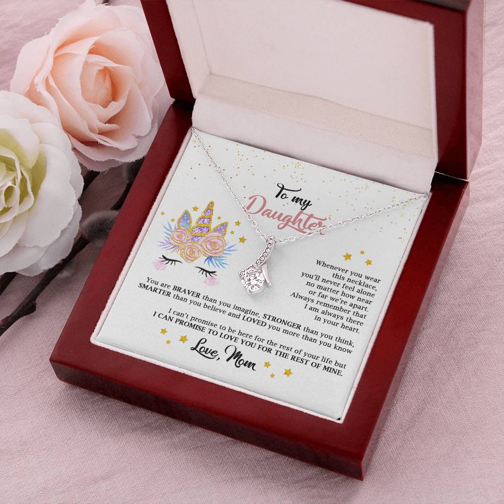 To My Daughter - Alluring Beauty Necklace Limited Edition Design Alluring Beauty Necklace