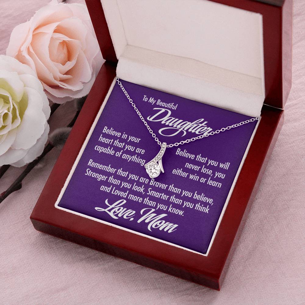 To My Beautiful Daughter 5 Alluring Beauty Necklace