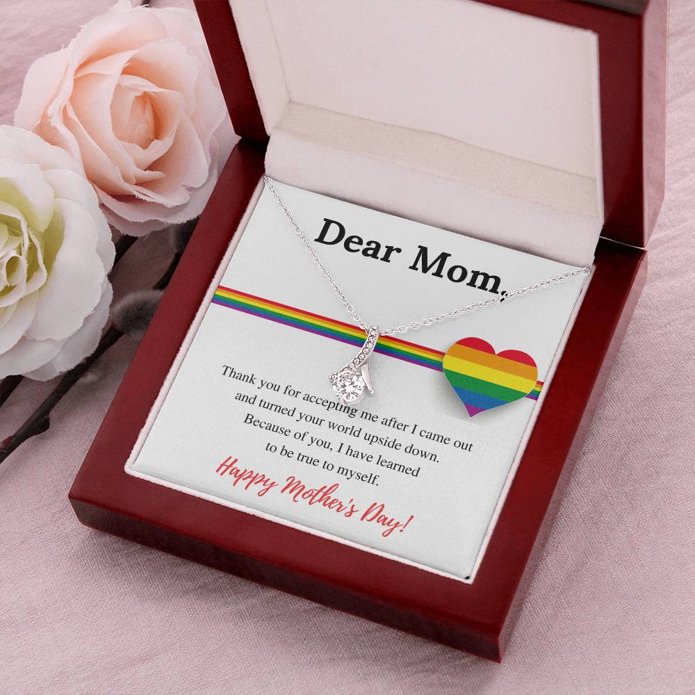 Super Lgbt Mom Necklace Alluring Beauty Necklace