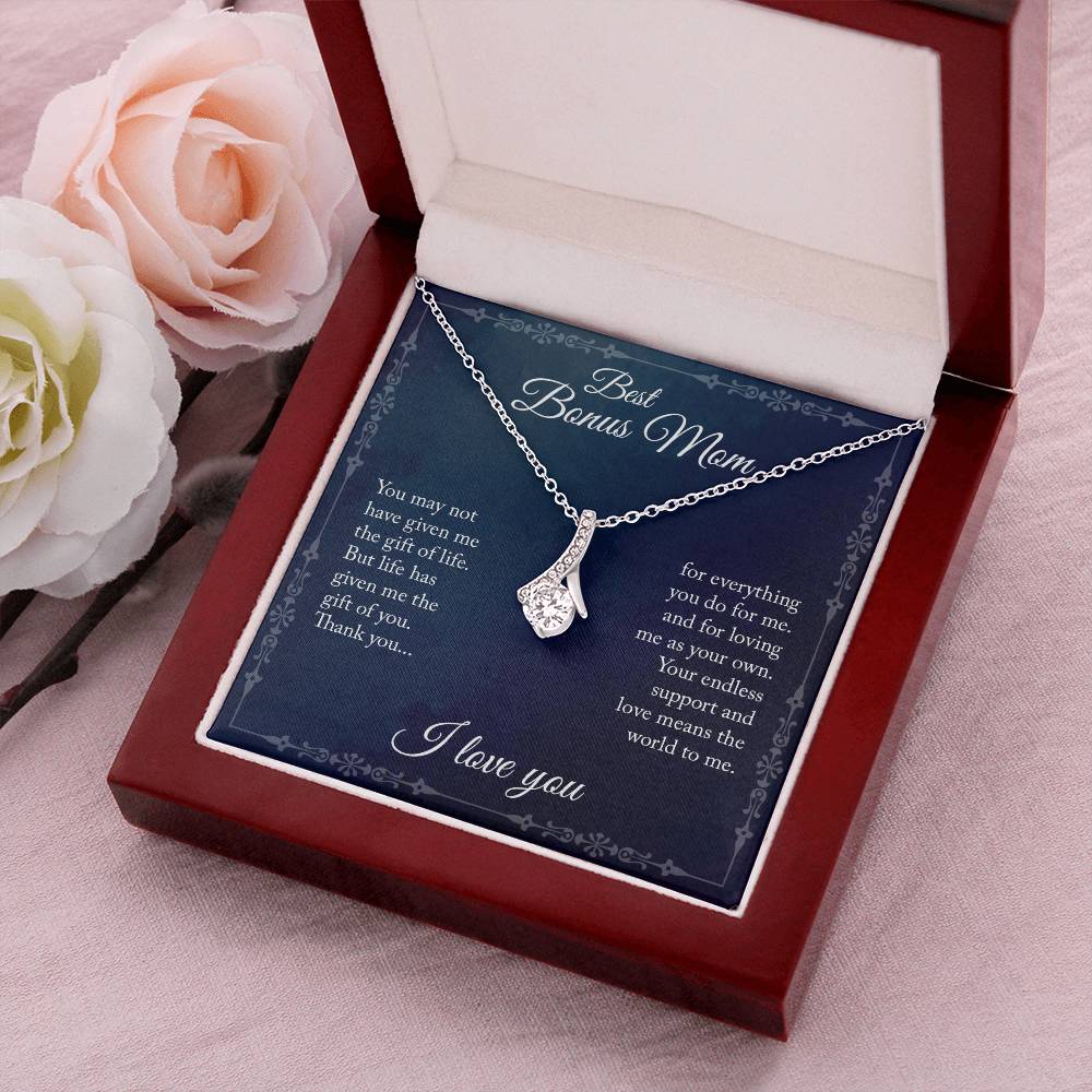 Best Bonus Mom - Alluring Beauty Necklace Alluring Beauty Necklace