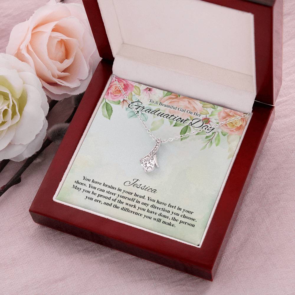 To A Beautiful Girl On Her Graduation Day Flowery Alluring Beauty Alluring Beauty Necklace