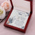 To My Boyfriend's Mom- Lovely Mother's Day Necklace. Alluring Beauty Necklace