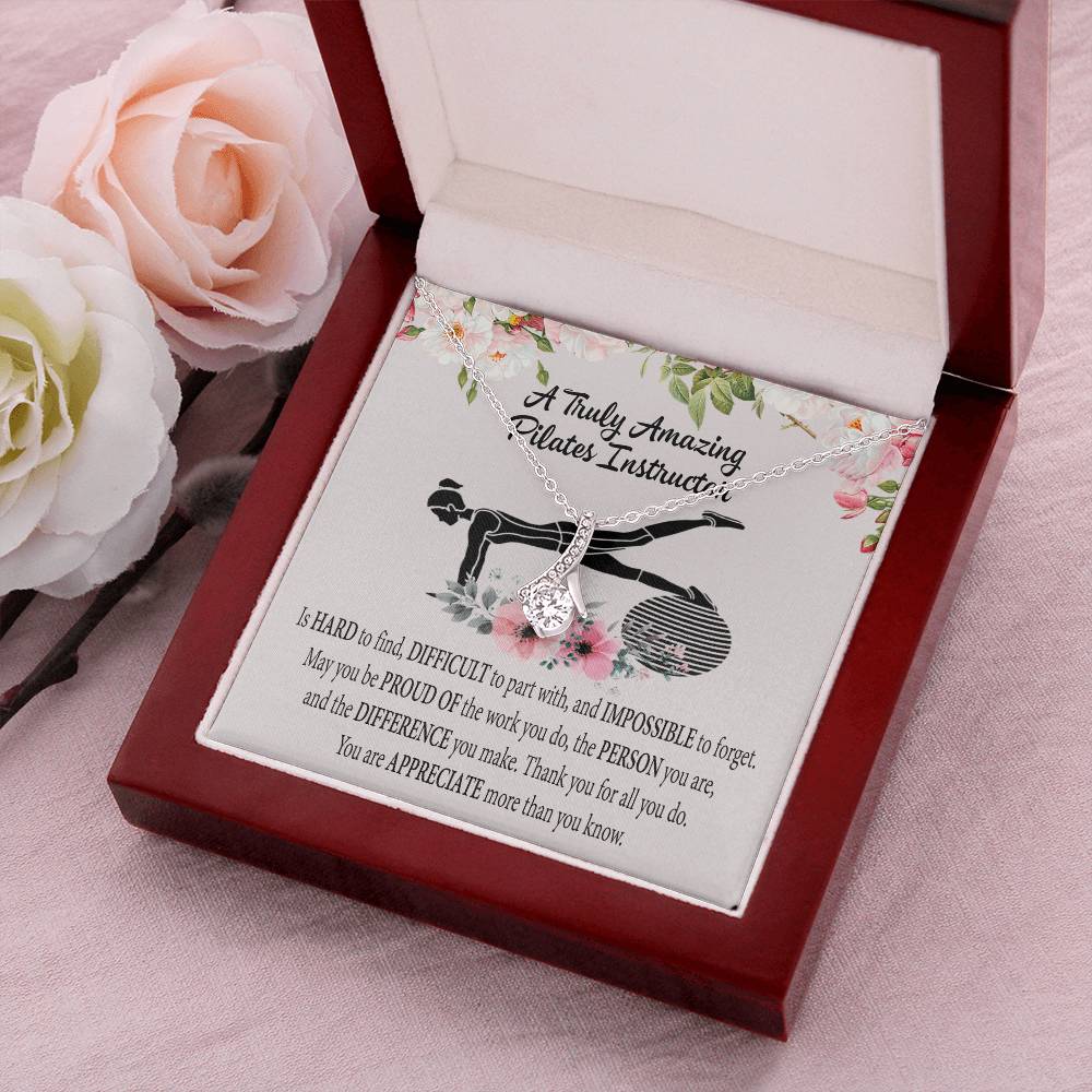 Pilates Intructor Alluring Beauty Necklace