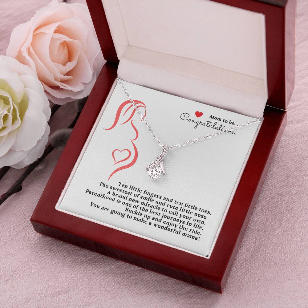 Mom To Be Necklace Alluring Beauty Necklace