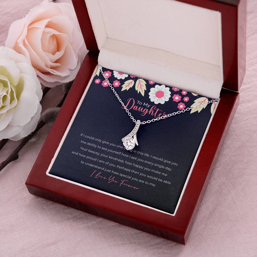 Moonkite Presents - To My Daughter Alluring Necklace Mp026 Alluring Beauty Necklace