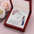 Mother & Daughter Our Hearts Are One College High School Elementary School Senior Graduation Compass Graduation Gifts For Her Alluring Beauty Necklace