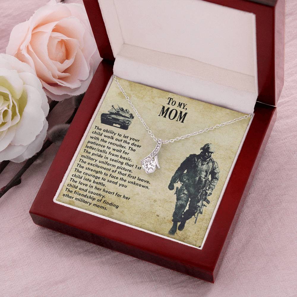 Mom Sacrifice For Her Military Son Alluring Beauty Necklace