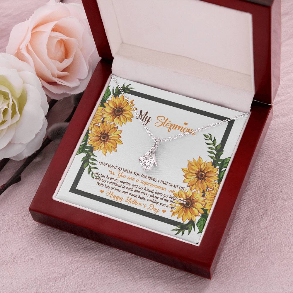 Stepmom A Part Of My Life D2434 Alluring Beauty Necklace