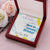 Beautiful Sparkly Pendant Gift To Daughter From Mom Alluring Beauty Necklace