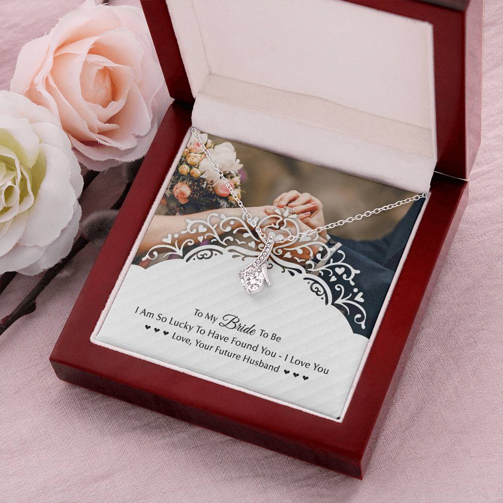 To My Bride To Be .... Alluring  Hands Design Alluring Beauty Necklace