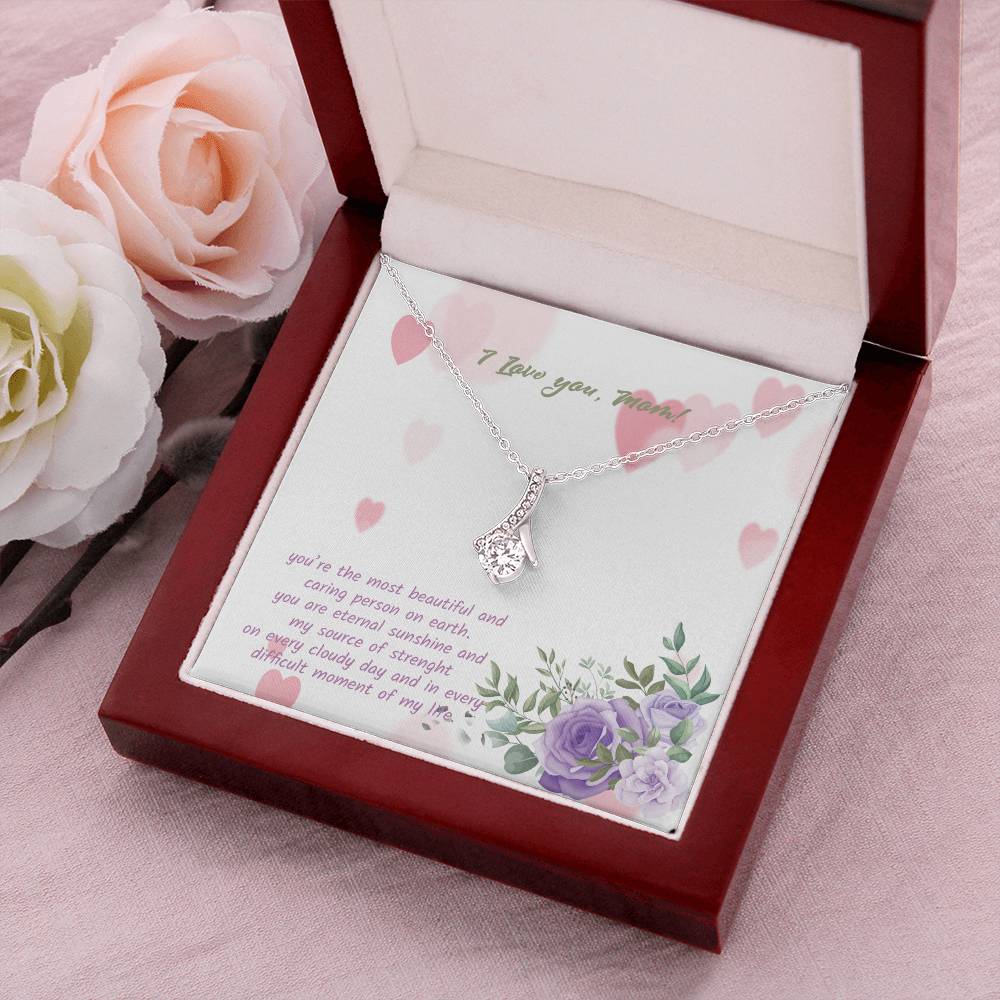 To Mom 1 Alluring Beauty Necklace