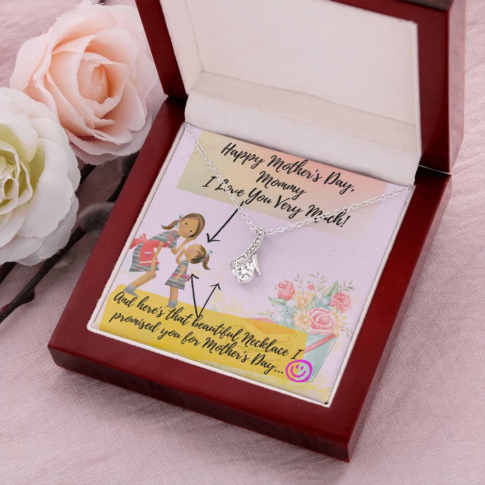 The Perfect Gift To A Perfect Mom On Mother's Day The Gorgeous Alluring Beauty Necklace Alluring Beauty Necklace
