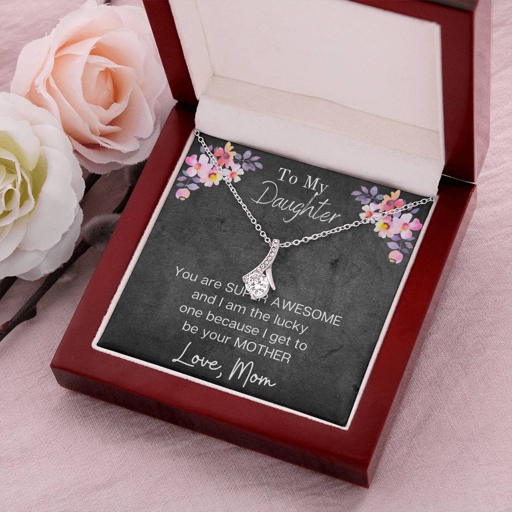 To My Daughter - Necklace Alluring Beauty Necklace