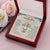To My Beautiful Granddaughter Alluring Beauty Necklace