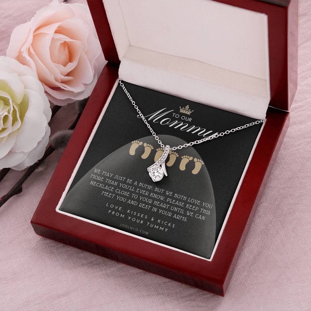 Mom Of Triplet Gift For Triplet Mama Mom Of Three Mom Of Multiples Triplet Mom Gift Triplet Baby Shower Gift Triplet Mommy To Be Triplet Mama Alluring Beauty Necklace