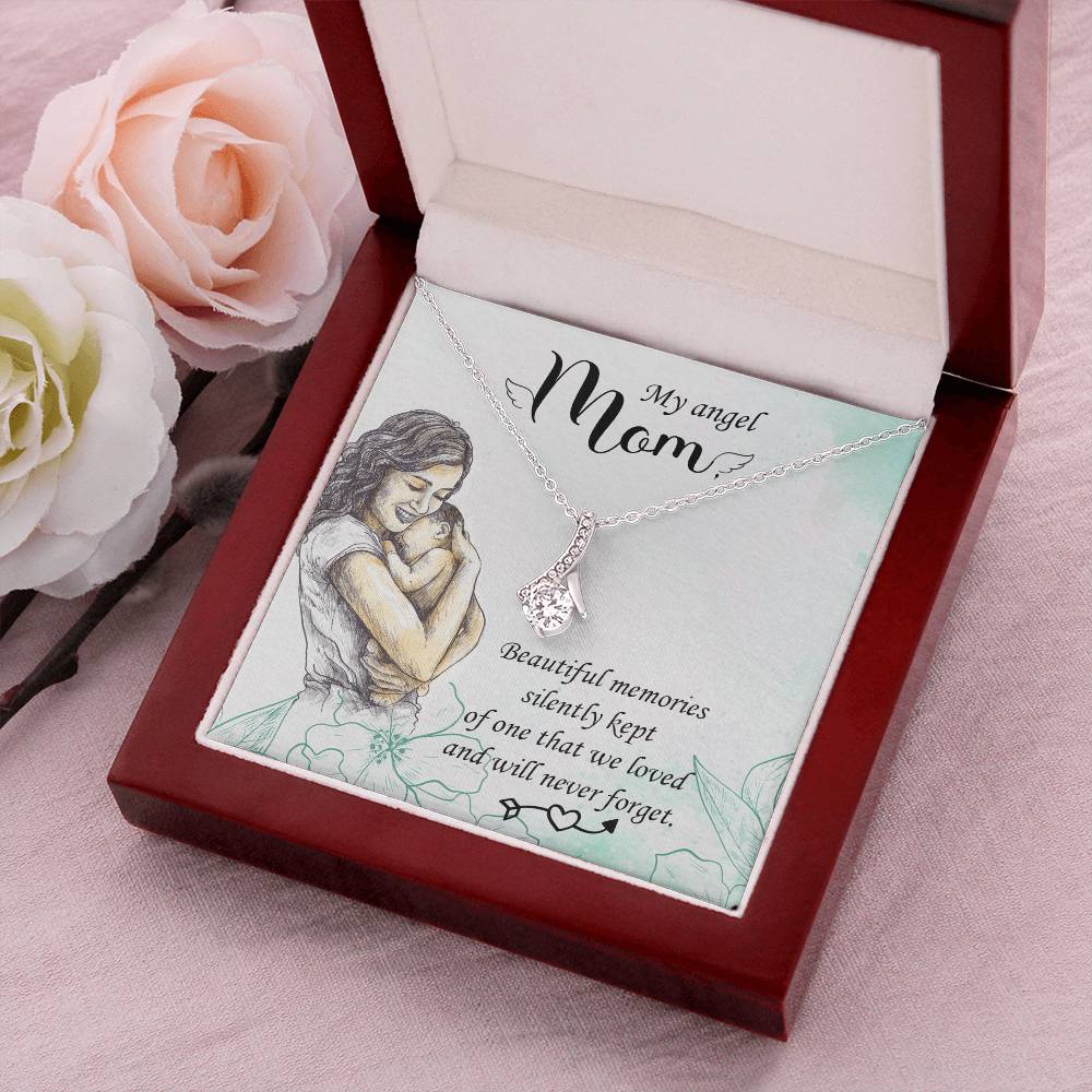 Mom Necklace With Card  Gift For Women  Gift For Mother  Mom  Mum  Mama  Necklace For Women  Gift For Her  Bonus Mom Alluring Beauty Necklace