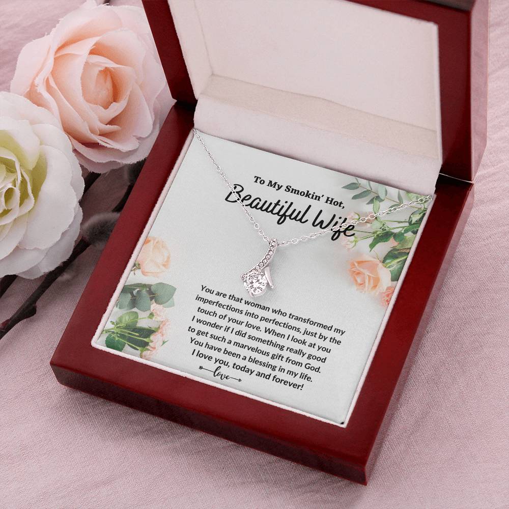 Beautiful Wife - Ribbon Alluring Beauty Necklace