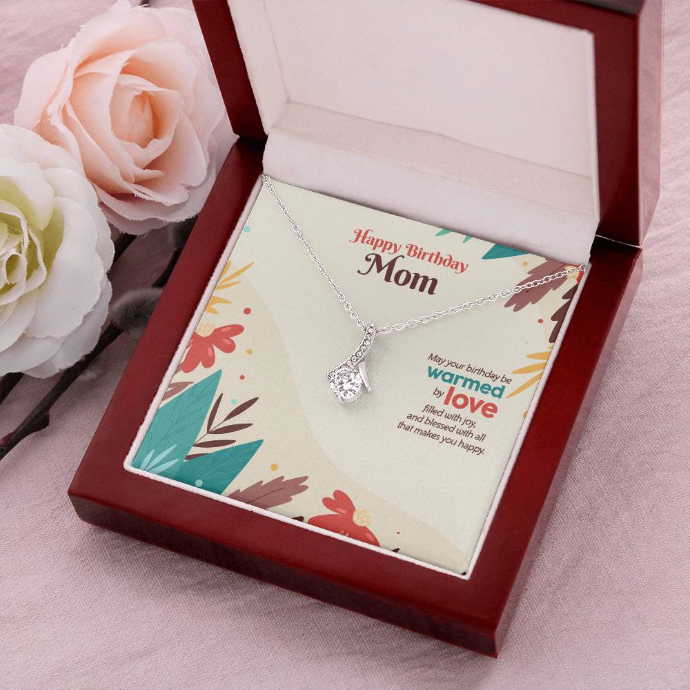 Birthday Edition Birthday With Warm Love And Filled With Joy - Alluring Necklace Alluring Beauty Necklace