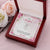To My Daughter  From Dad 2 Alluring Beauty Necklace